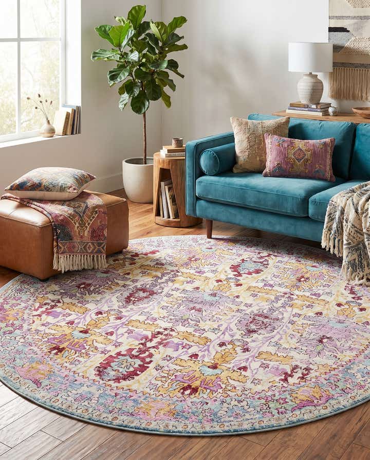 8' x 8' Alexis Round Rug