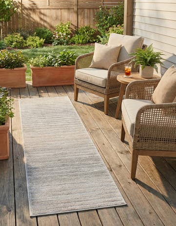 2' x 6' Easy-Clean Sabrina Soto Ola Indoor / Outdoor Runner Rug
