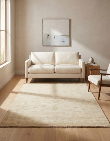 4' x 6' 6 Hand Knotted Modern Ziegler Rug
