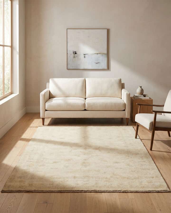 4' x 6' 6 Hand Knotted Modern Ziegler Rug