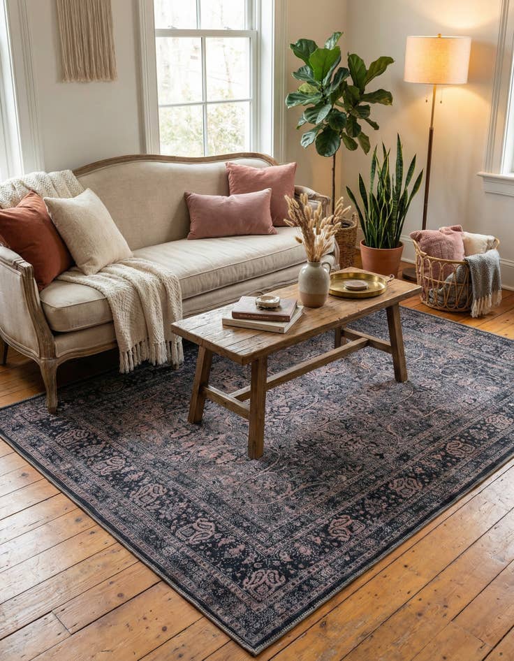 Detail image of 5' 3 x 8' Yara Rug