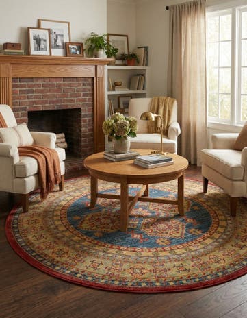 6' x 6' Sara Round Rug