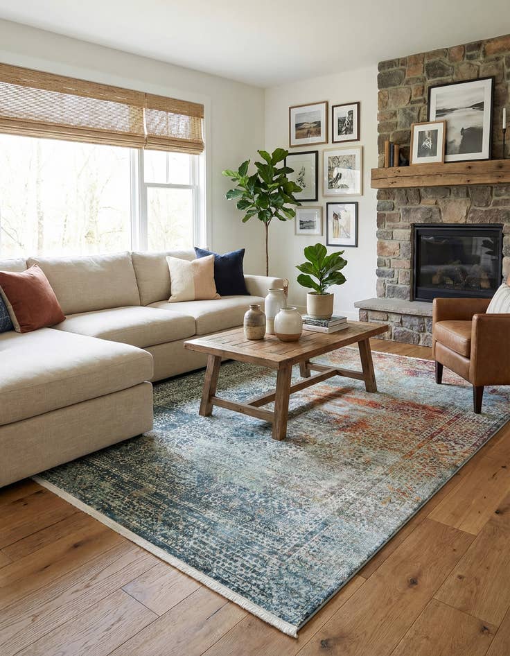 Detail image of 8' x 11' Santiago Rug