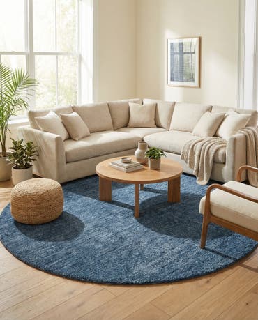  10' x 10' Jill Zarin Shaggy Chic Round Rug