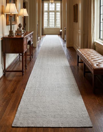 3' 3 x 19' 8 Hand Woven Jill Zarin English Manor Wool Runner Rug