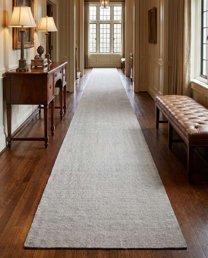 3' 3 x 19' 8 Hand Woven Jill Zarin English Manor Wool Runner Rug