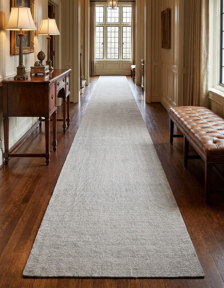 3' 3 x 19' 8 Hand Woven Jill Zarin English Mano...