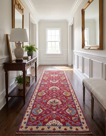 2' 9 x 8' 1 Hand Knotted Kazak Runner Rug
