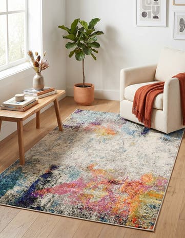 3' 3 x 5' 3 Washable Theia Rug