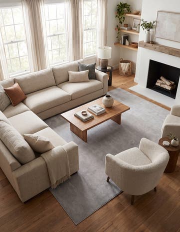 9' x 12' Soft Touch Cloud Rug