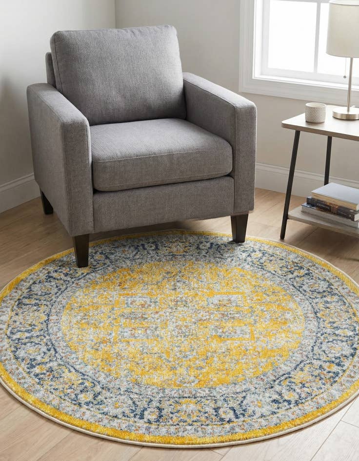 Detail image of 3' 3 x 3' 3 Havana Round Rug