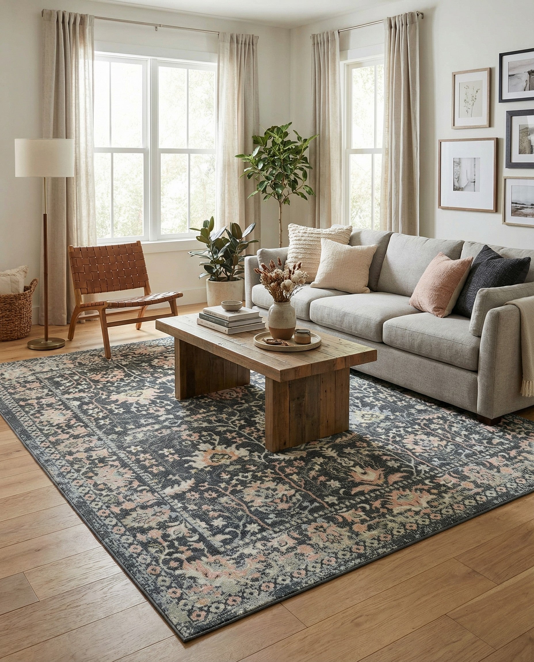 7' 9 x 9' 10 Kamala Washable Rug