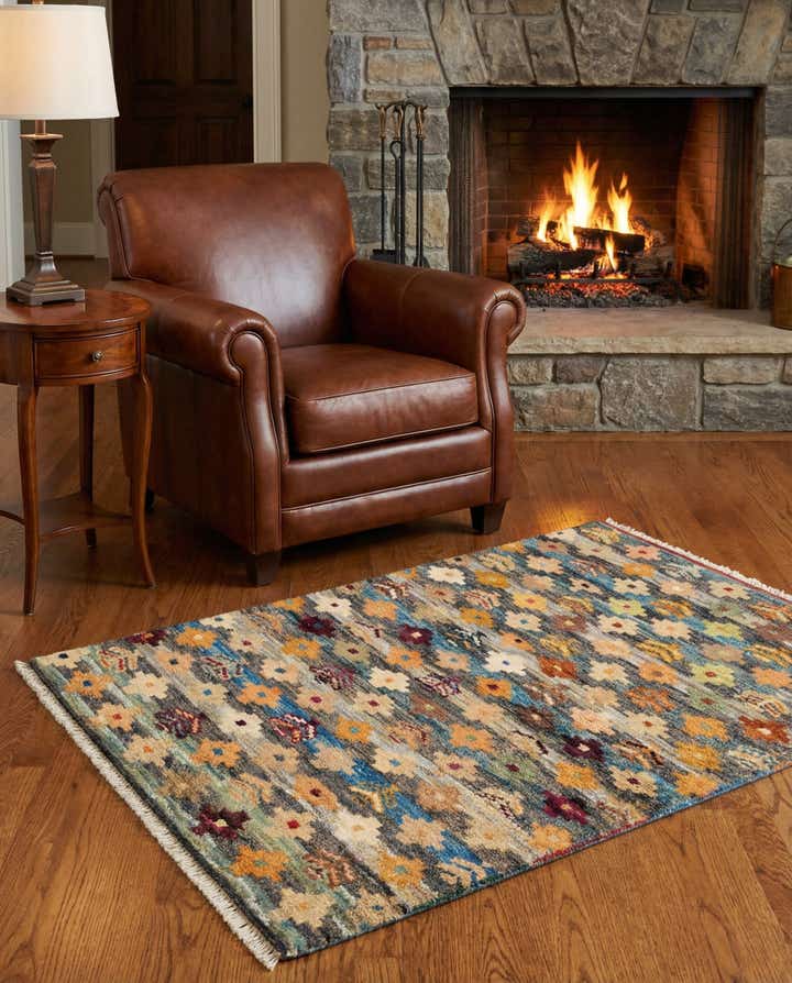 3' 1 x 4' 11 Hand Knotted Balouch Wool Rug