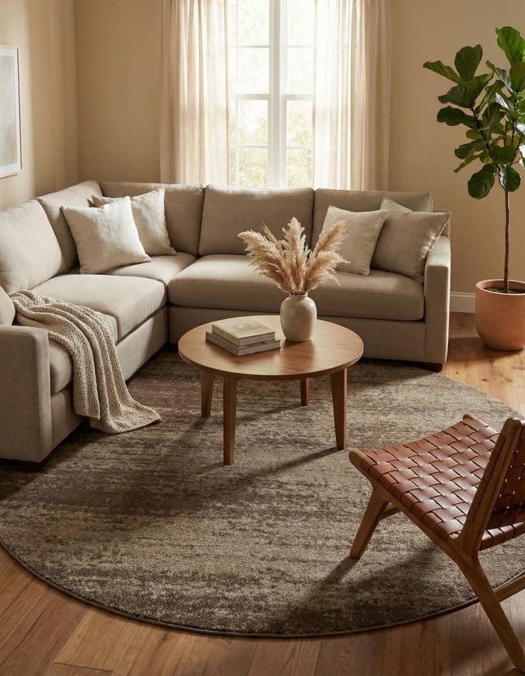 Detail image of 7' 10 x 7' 10 Loft Round Rug