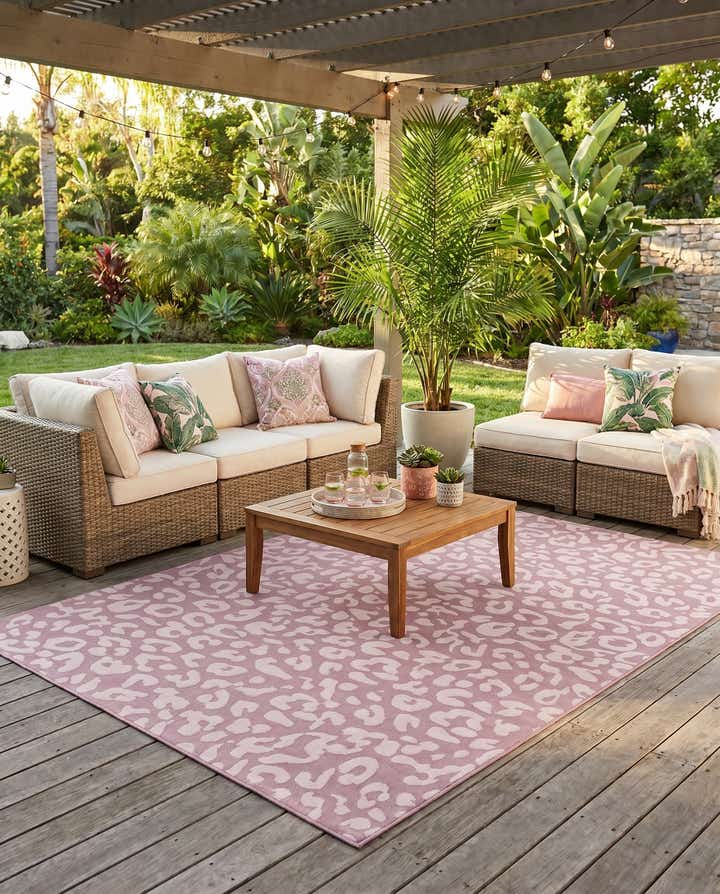 7' 10 x 11' Easy-Clean Safari Indoor / Outdoor Rug