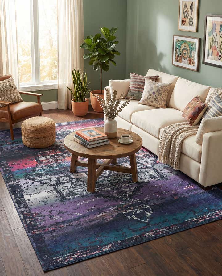 9' 2 x 12' Washable Francesca Rug