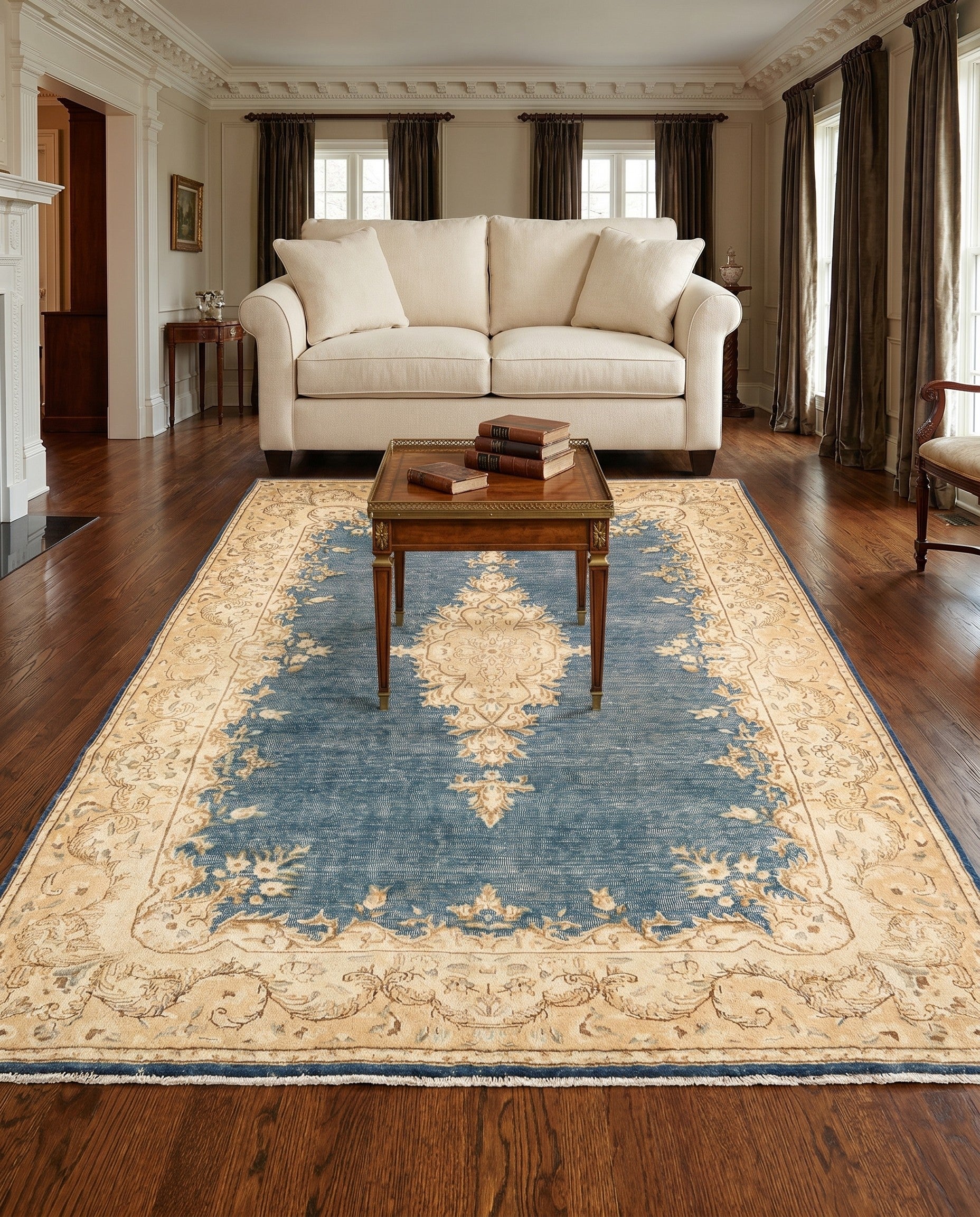 4' 8 x 7' 11 Vintage Royal Rug