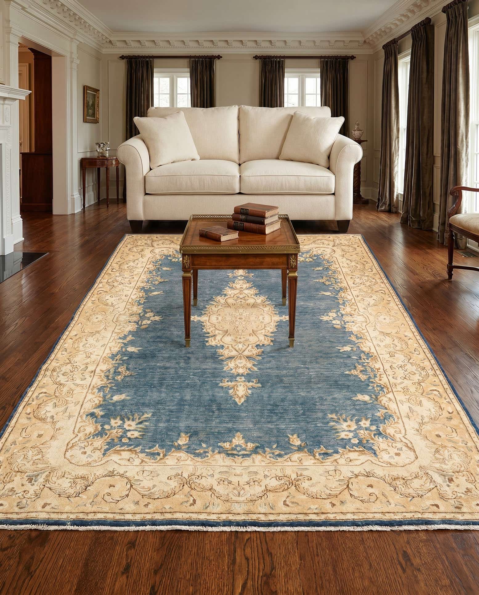 4' 8 x 7' 11 Vintage Royal Rug