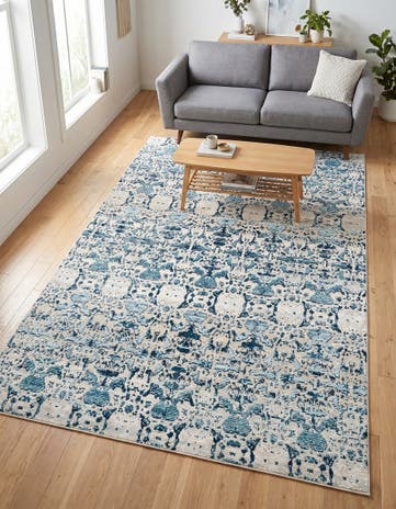 Blue Amulet Rug