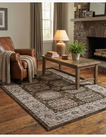 Green Grand Tradition Rug