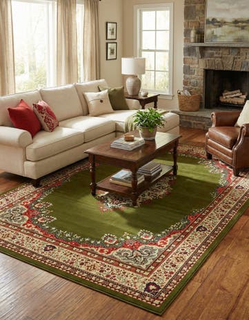 Green Amaya Rug