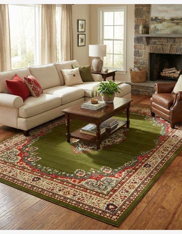 Green Amaya Rug