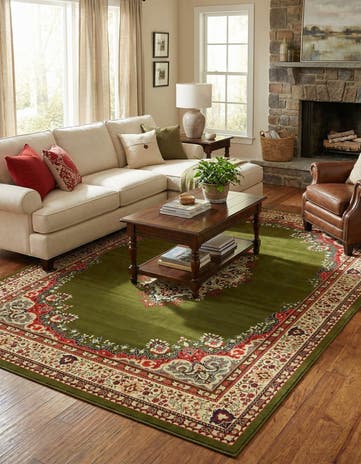 Green Amaya Rug