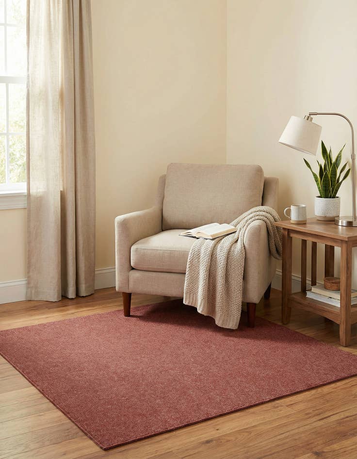 Detail image of 5' 3 x 5' 3 Everyday Solid Square Rug