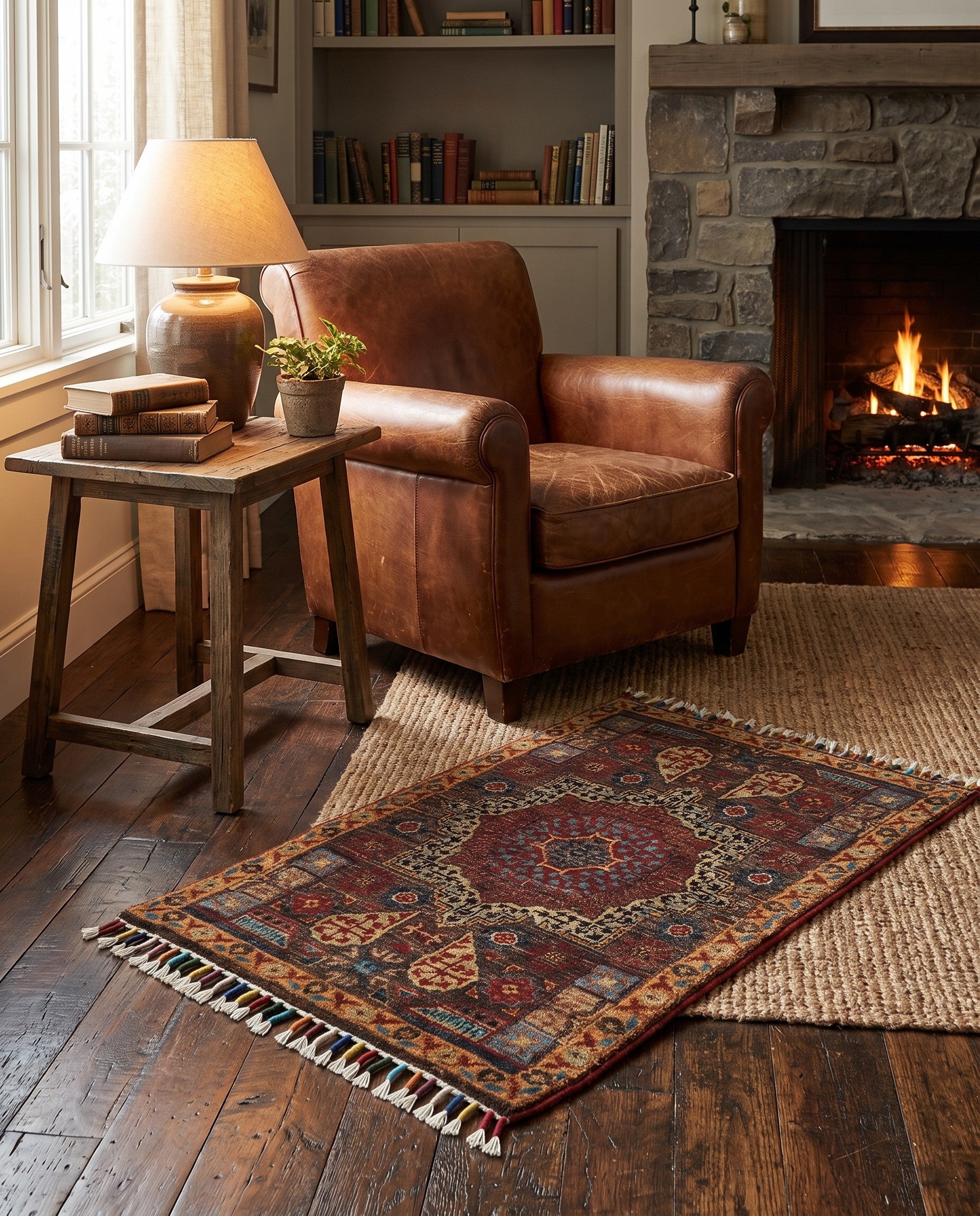 1' 8 x 2' 10 Hand Knotted Ariana Ziegler Rug