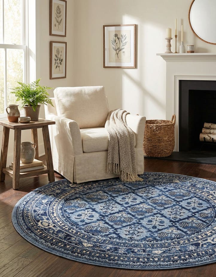 6' x 6' Miranda Round Rug
