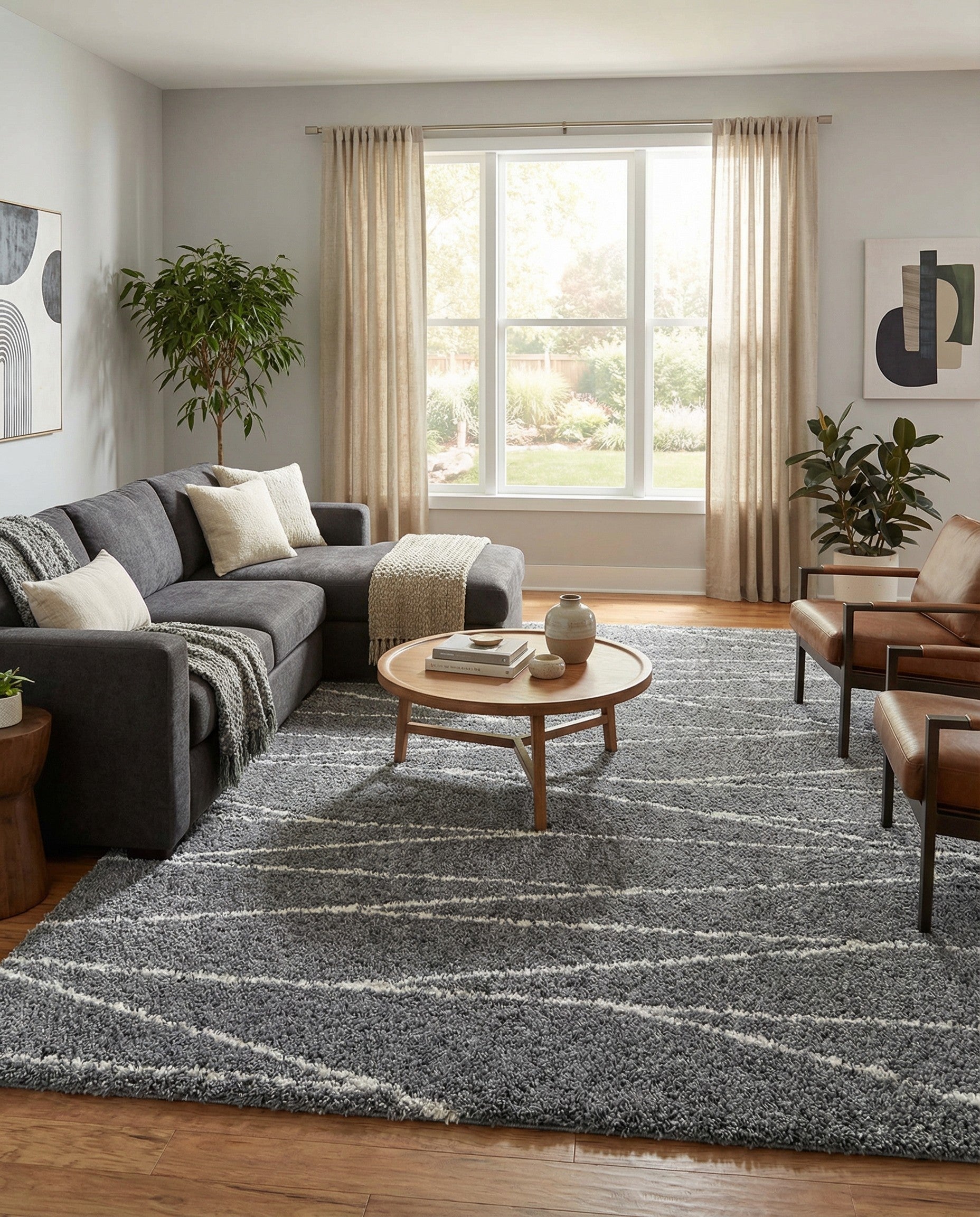 10' x 14' Serenity Shag Rug