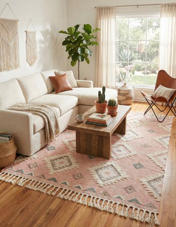 8' x 10' Hand Woven Arizona Wool Rug
