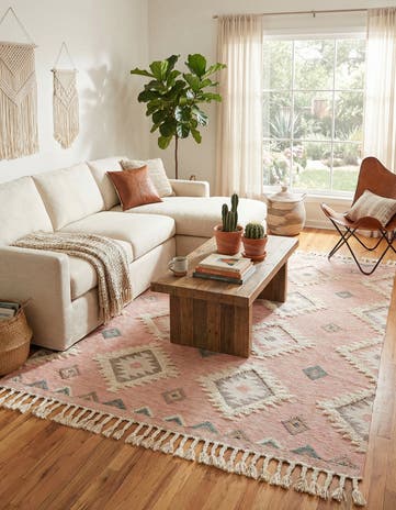 8' x 10' Hand Woven Arizona Wool Rug