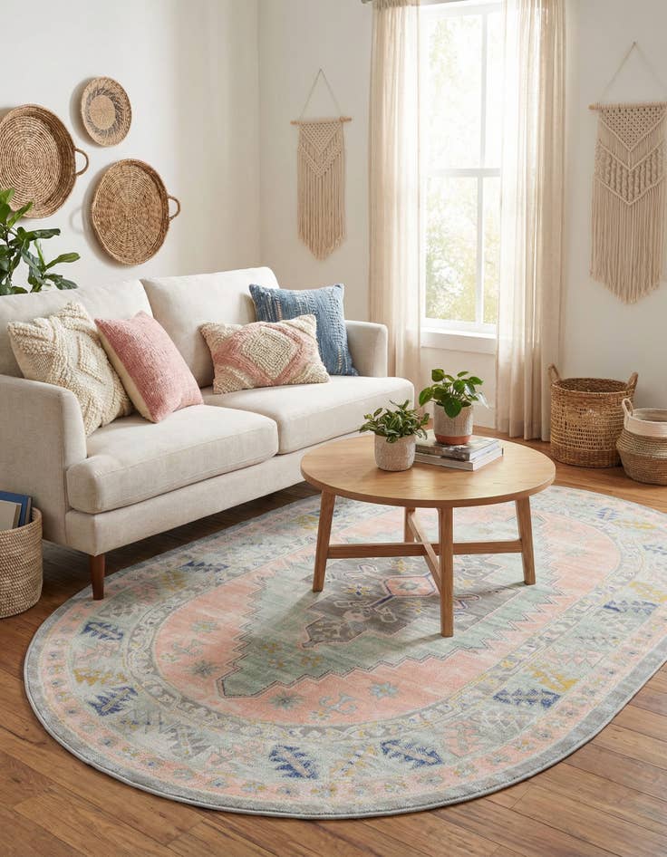 Detail image of 4' 1 x 6' 1 Whitney Oval Rug