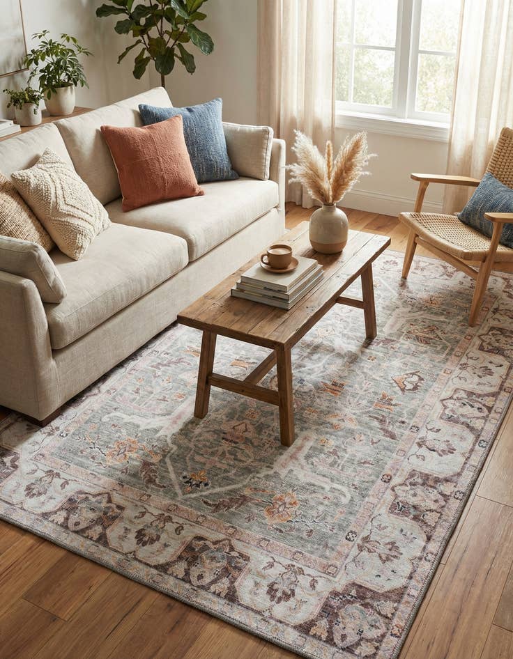 Detail image of 4' x 6' Yara Rug