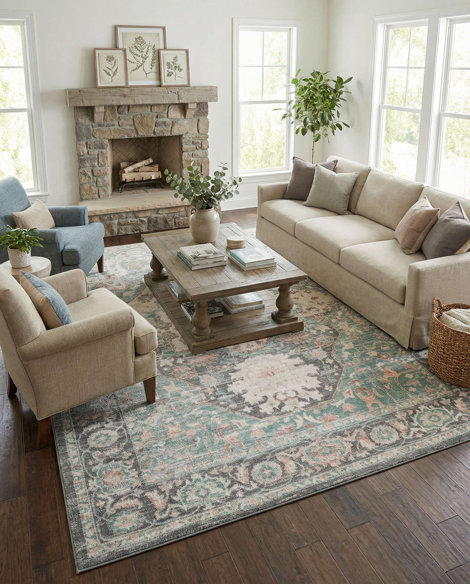 10' x 13' Madeline Vintage Rug