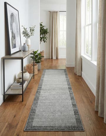 Light Gray Loft Runner Rug