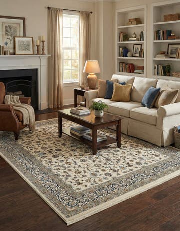 7' 10 x 10' Nain Design Rug