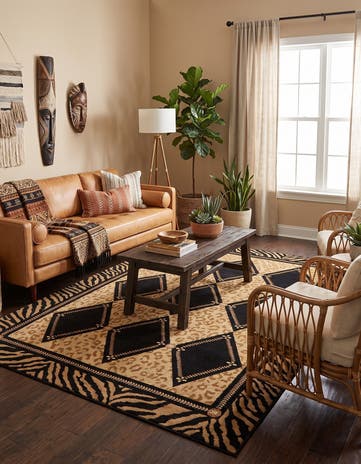 7' x 10' Safari Rug