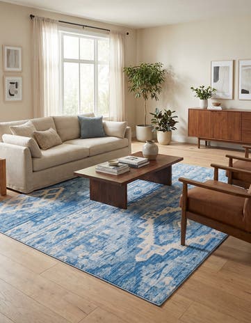 Blue Vega Rug