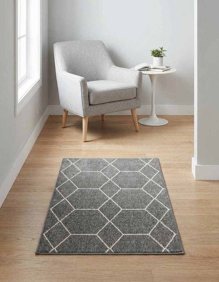 3' x 5' 3 Lattice Frieze Rug