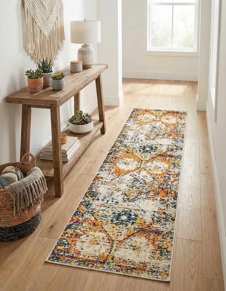 2' x 6' 7 Washable El Paso Runner Rug
