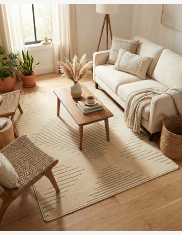 Ivory Contour Rug
