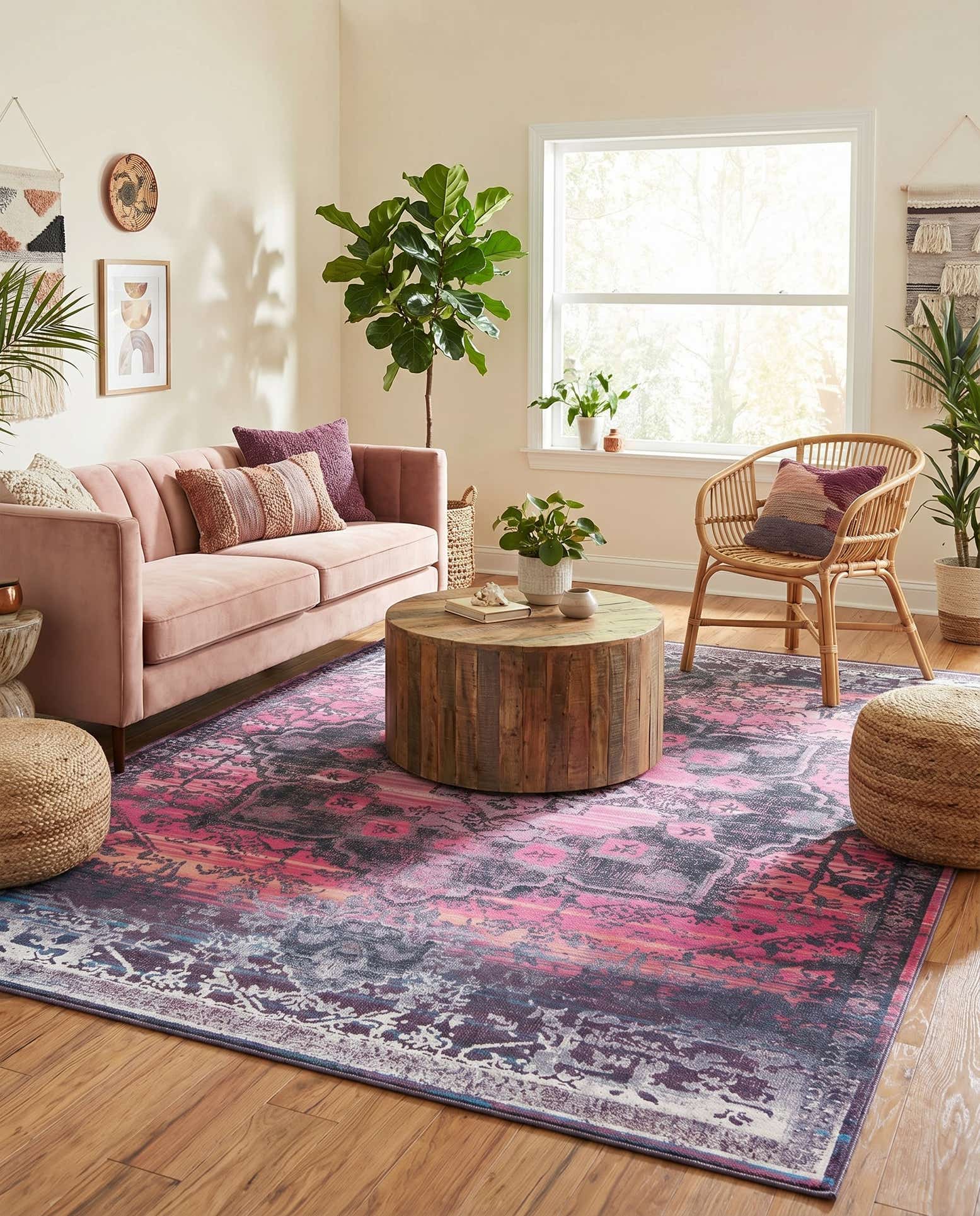 7' 10 x 10' Washable Francesca Rug