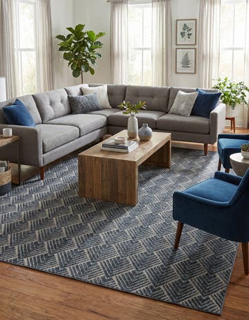 10' x 13' Eco Trellis Rug