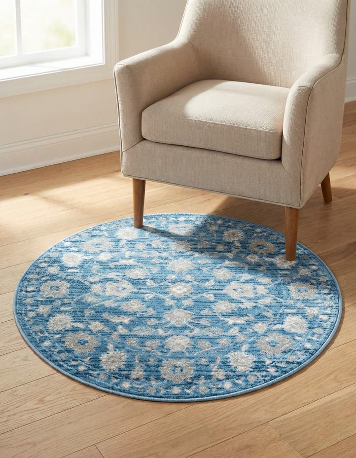 3' 3 x 3' 3 Boston Round Rug