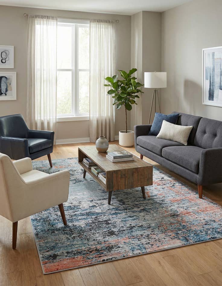 Detail image of 5' x 8' Leipzig Rug