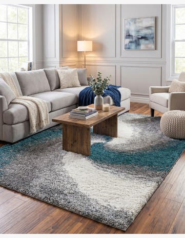 6' x 9' Soft Touch Shag Rug