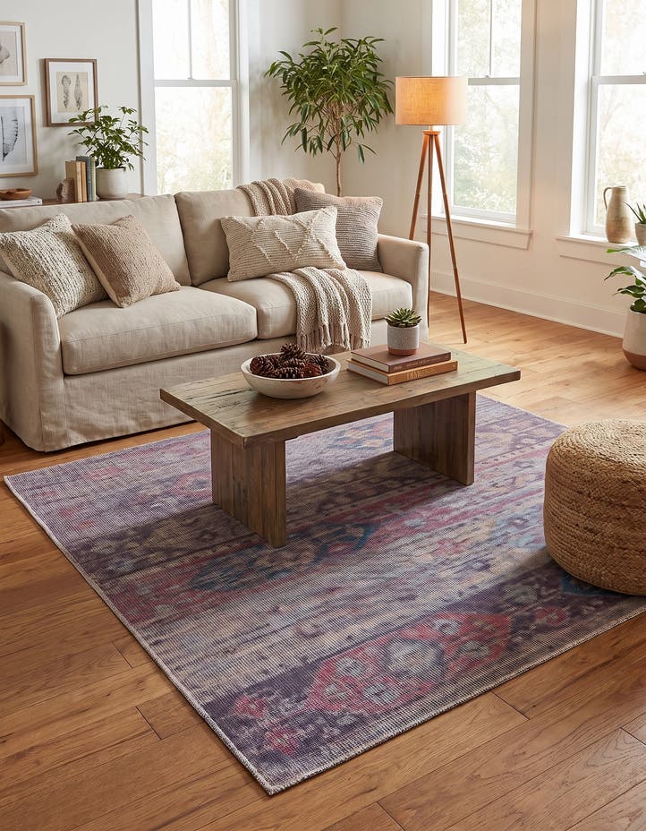 5' 3 x 5' 3 Washable Sisu Square Rug