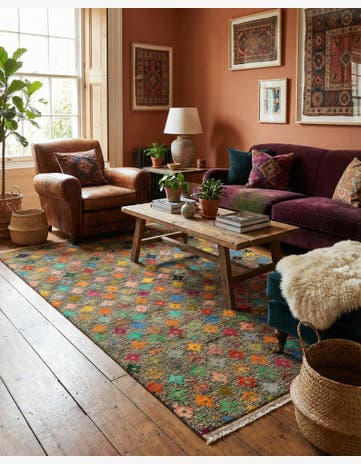 5' 6 x 7' 10 Hand Knotted Balouch Wool Rug